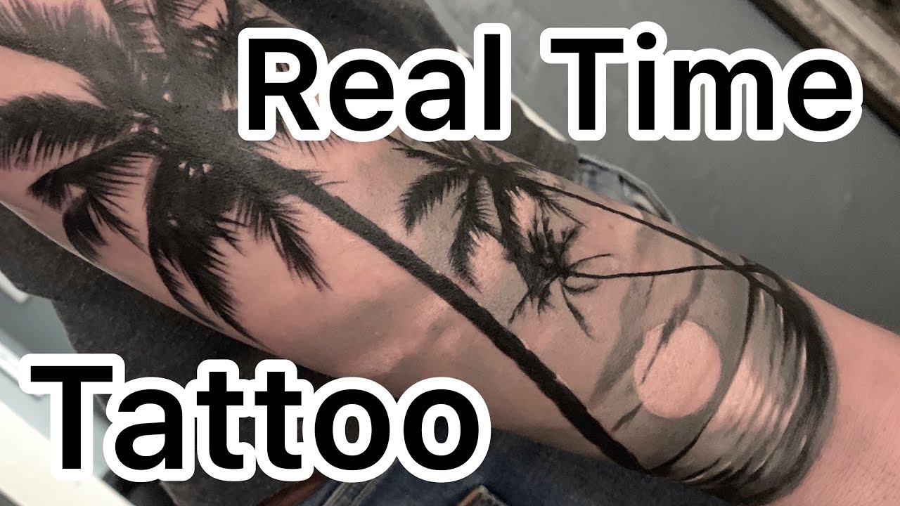TATTOO TIME LAPSE - Real Time