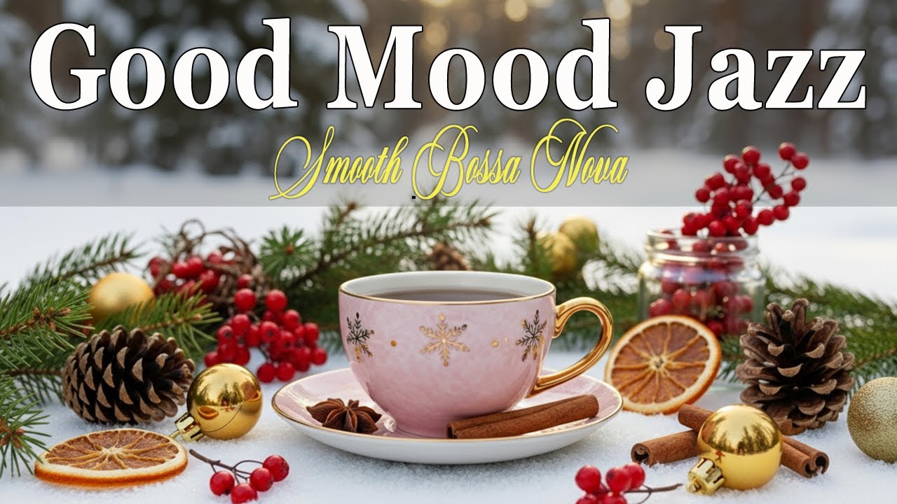 Good Mood Jazz ☕ Positive January Jazz Cafe Music & Smooth Bossa Nova Piano For Relaxing Mind 🎶