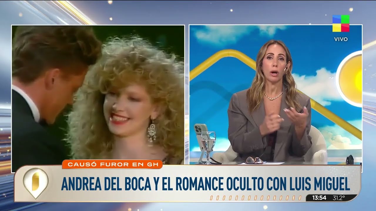 💣 ANDREA DEL BOCA RECORDÓ LO QUE VIVIÓ CON LUIS MIGUEL: 