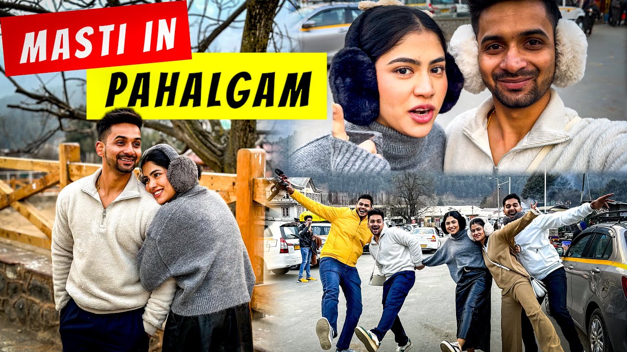 Pahalgam me khaya sirf street food
