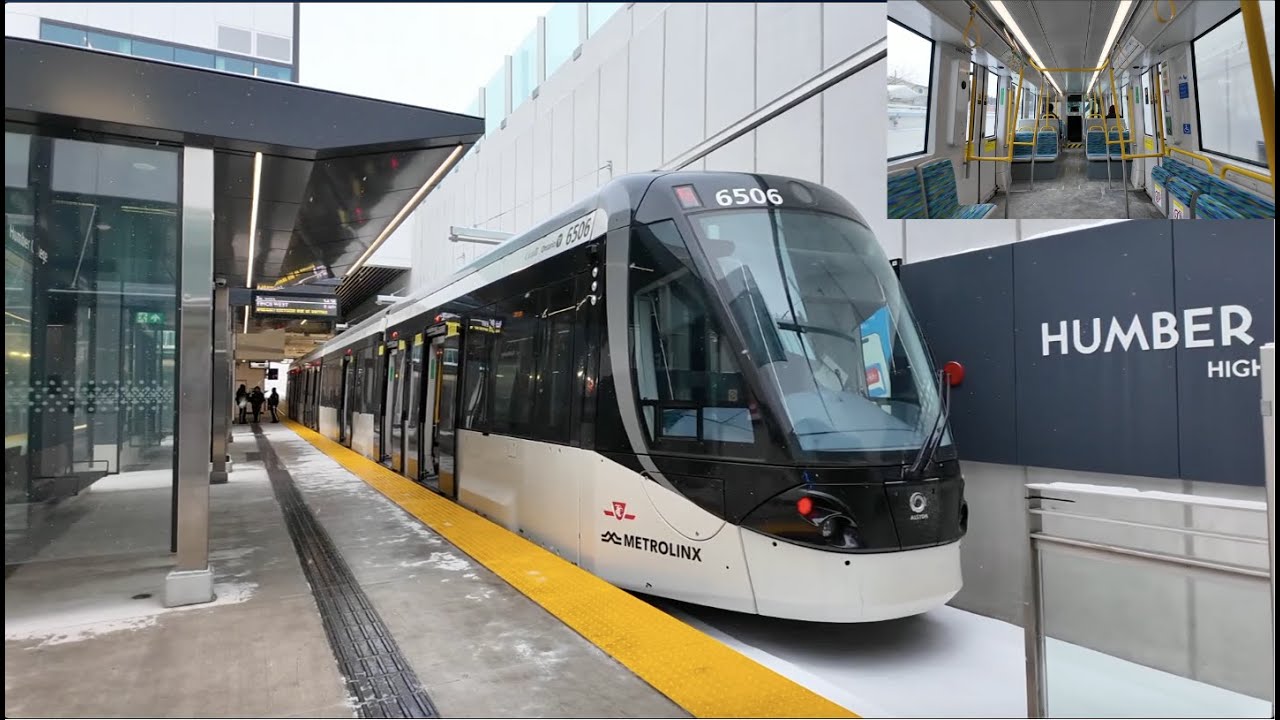 My Third Ride on the Line 6 Finch West LRT: Humber College Stn to Finch West Stn (Dec 15th, 2025)