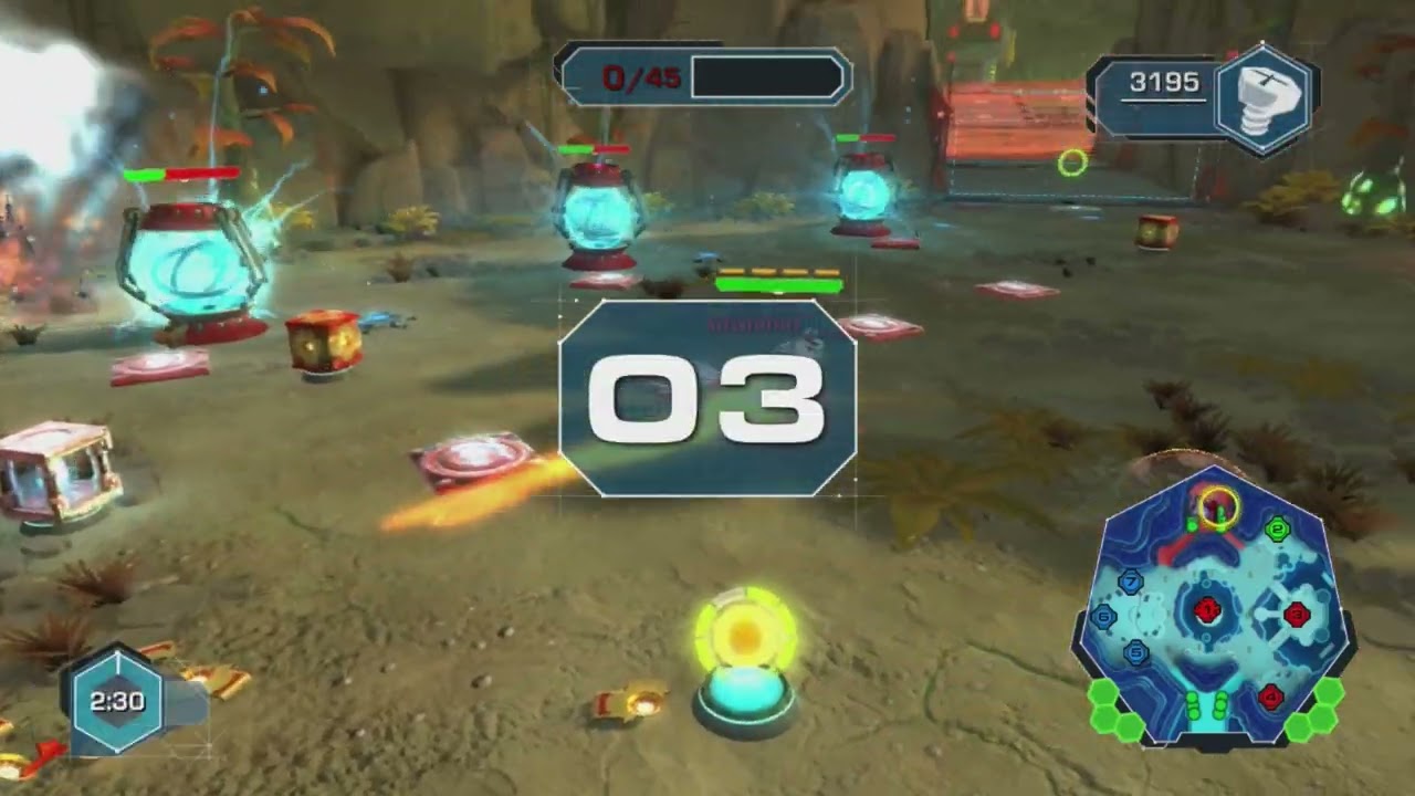 Ratchet and Clank Qforce Online Multiplayer 109
