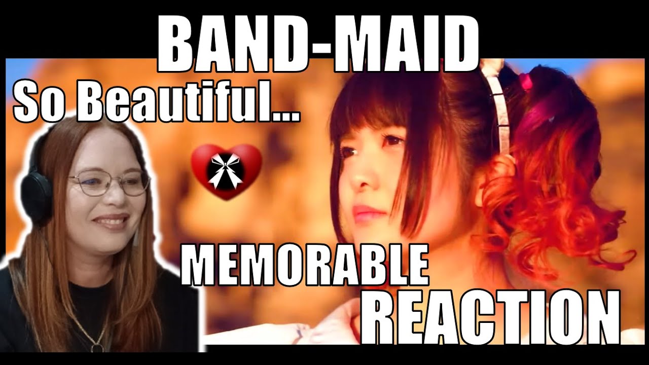 💫 Реакция Джинджер Ти на песню BAND-MAID – «Memorable» | Так красиво и душевно!