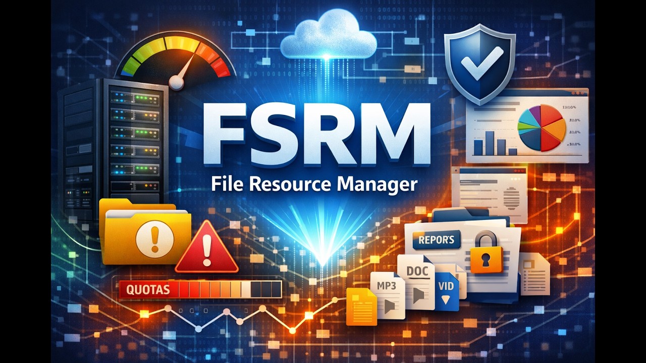 FSRM Classification & File Management Tasks Explained | Windows Server Tutorial Part 4