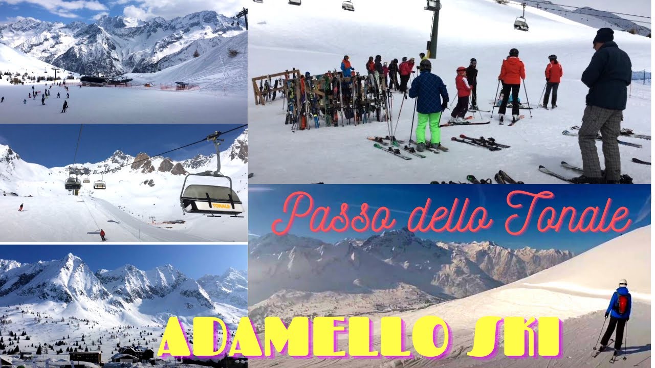 PASSO DELLO TONALE (Adamello Ski Arena) - video resolution 1080/60
