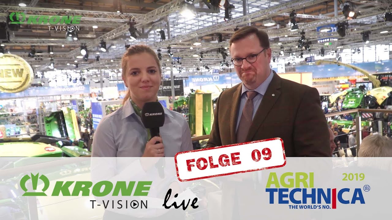 Halbzeit auf der Agritechnica 2019 – das sagt Bernard Krone