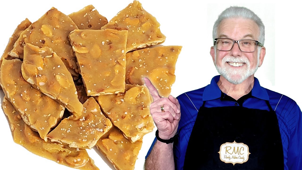 Randy Makes Sea Salt Cashew Brittle