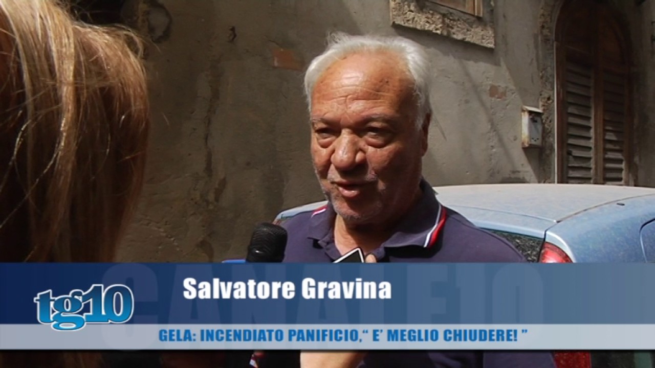 Gela incendiato panificio,'' e meglio chiudere''
