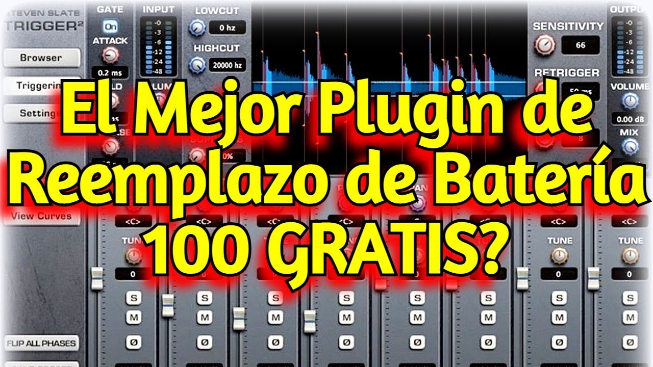 Plugin VST GRATIS p/ Reemplazo de Batería TRIGGER 2 - Steven Slate Drums y Slate Digital - Tutorial