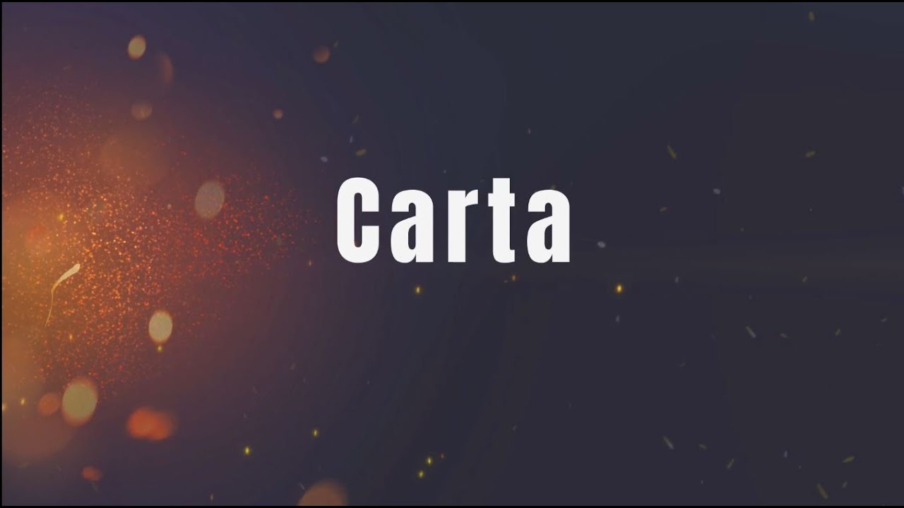 Carta - #historia 1