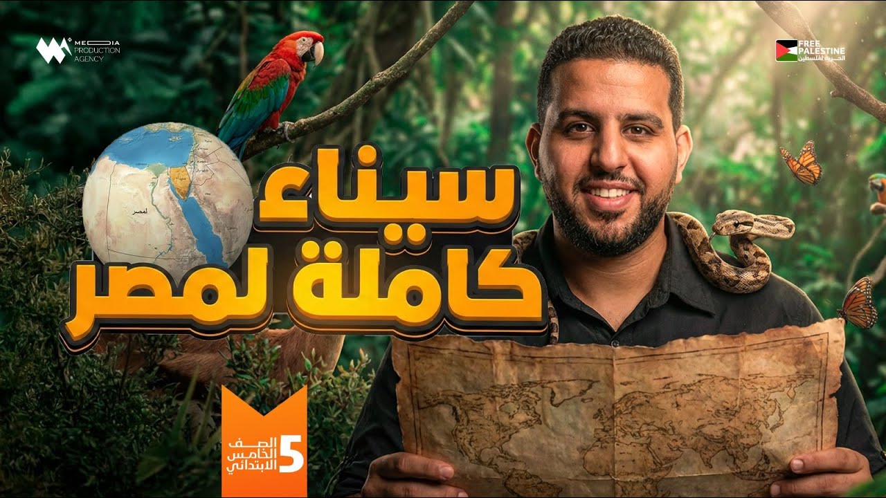 سيناء كاملة لمصر | الصف الخامس الابتدائي | دراسات اجتماعية - المنهج الجديد 2026