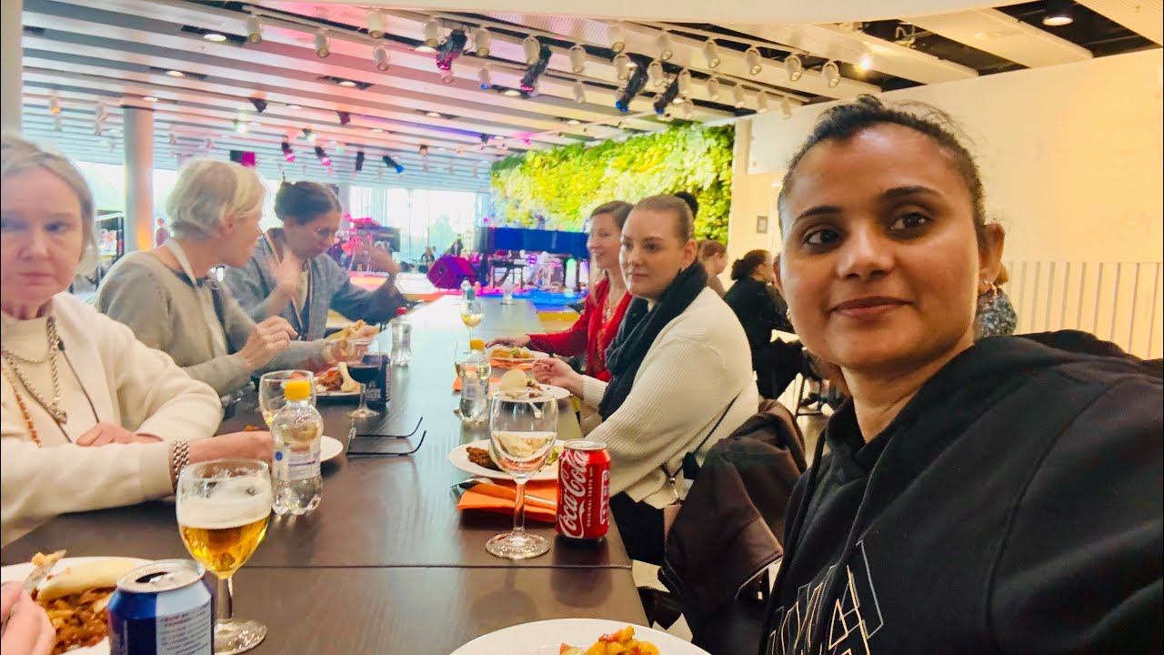 Party in Myllypuro Campus  Helsinki Finland🇫🇮|| Anchor Navpreet Kaur