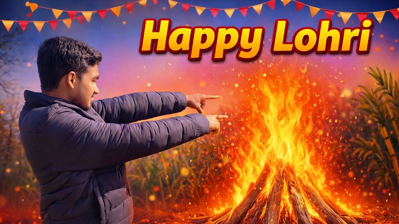Lohri Ka Jalwa 🔥 | Desi Gaon Celebration Vlog #lohri #haryana #desivlog #villagelife 