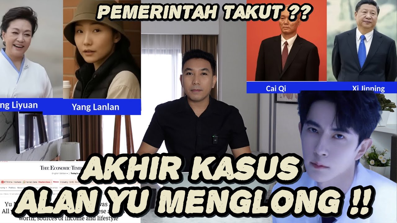 ISTRI PRESIDEN TERL1B4T ?? PEMERINTAH CHINA PAN1K TERKAIT B0C0RNYA RAHASIA AKTOR YU MENGLONG ??