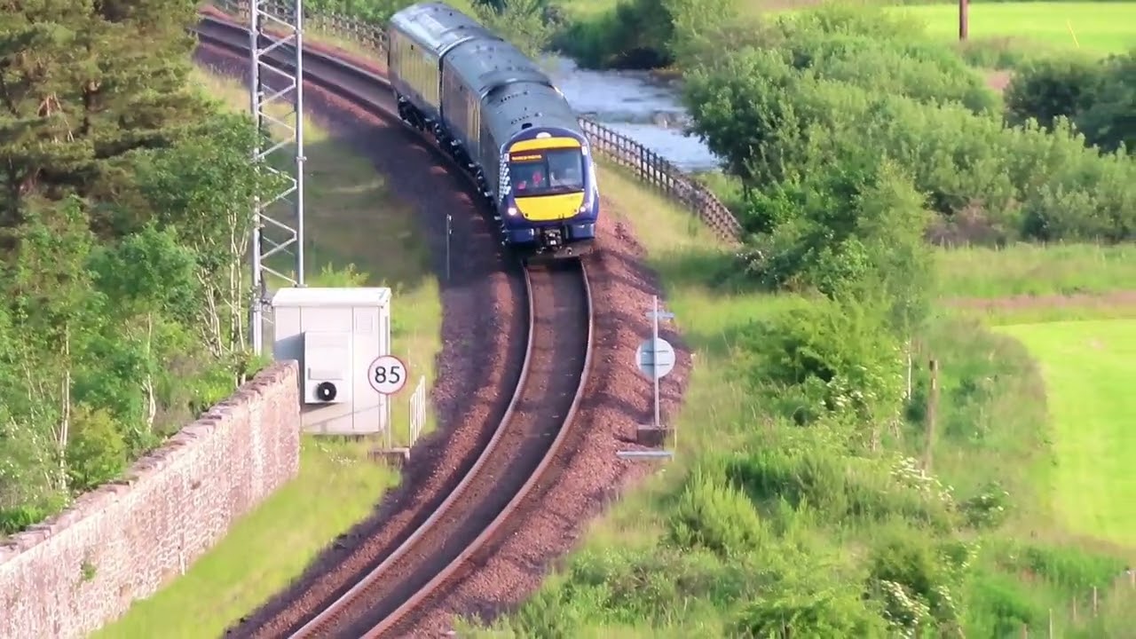 Trains on the Borders Railway Summer 2025