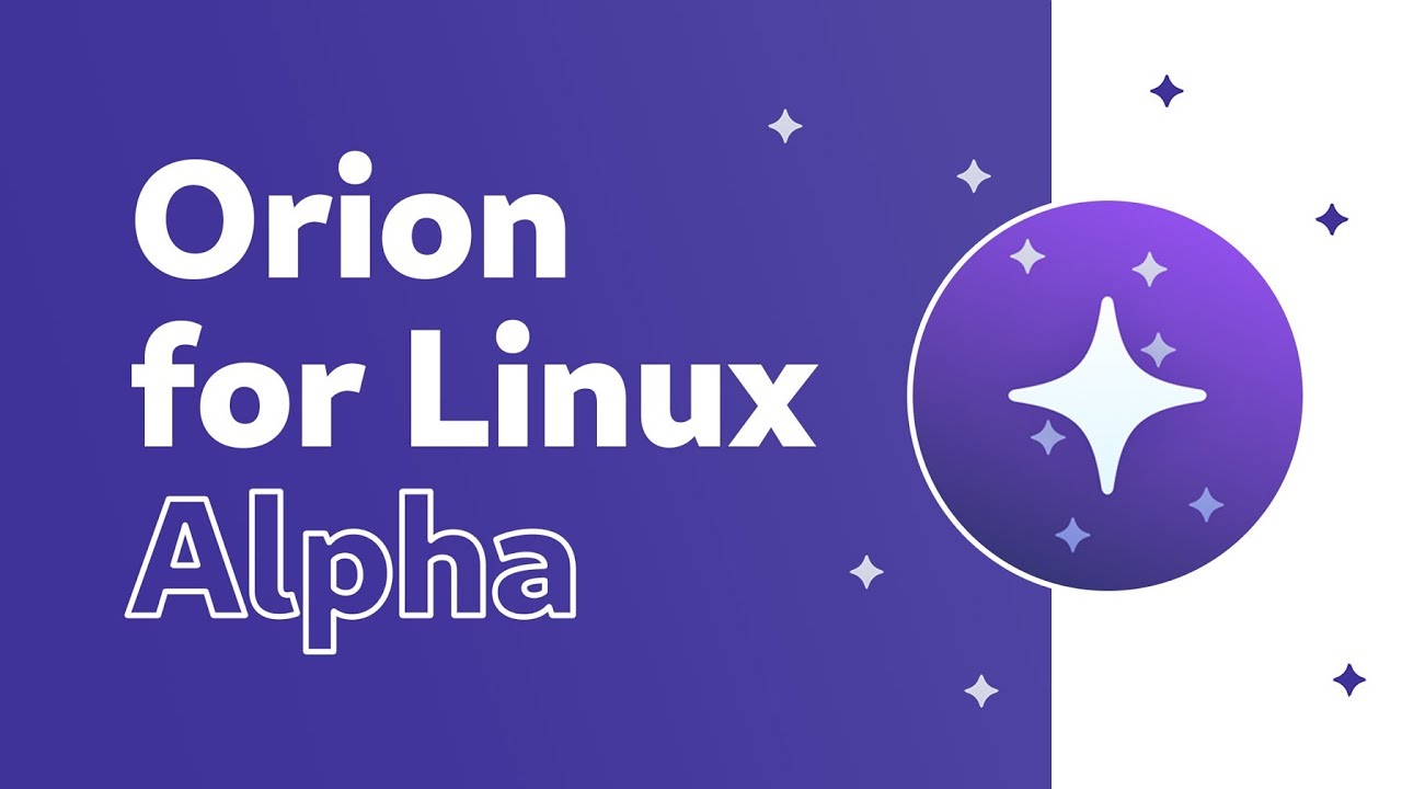 Браузер Orion для Linux (alfa)