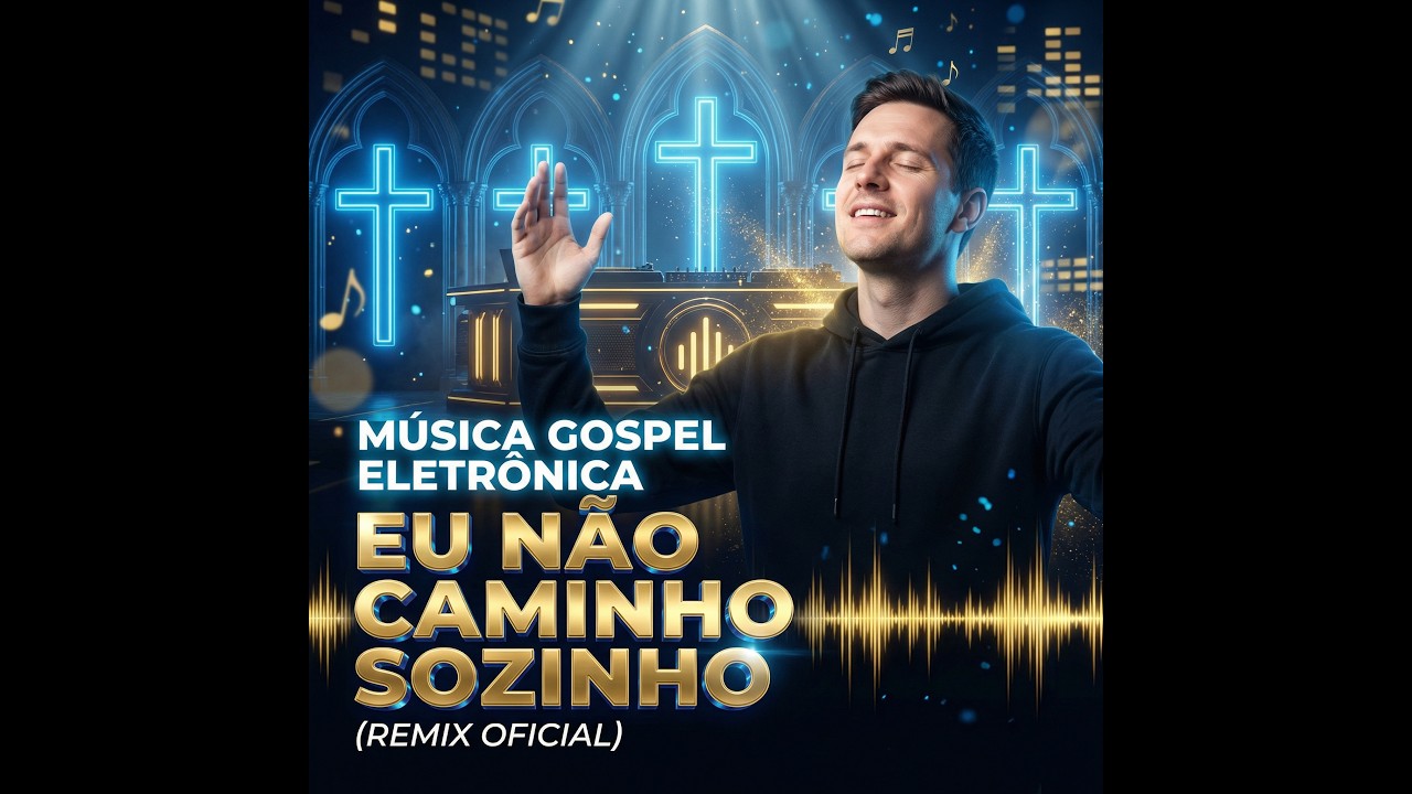 Música Gospel Eletrônica - EU NÃO CAMINHO SOZINHO (Remix Oficial)
