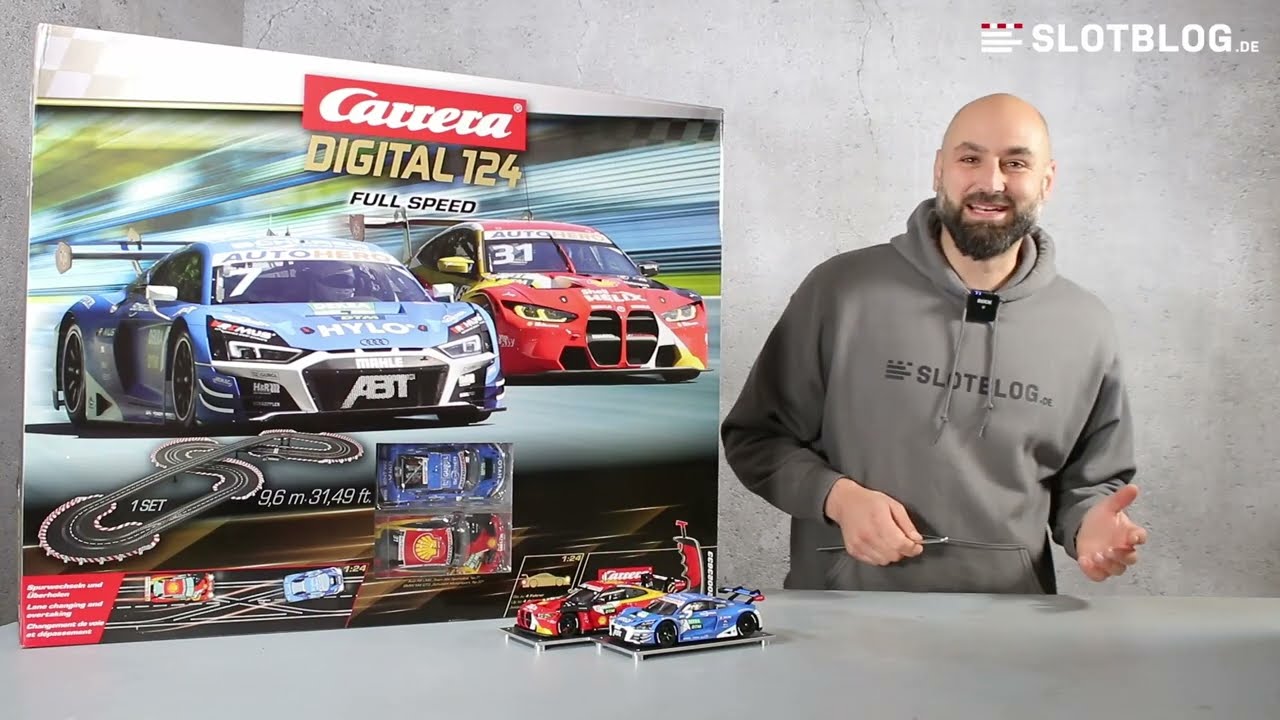 Carrera Digital 124 FULL SPEED 20023633 - Vorstellung der neuen Autorennbahn