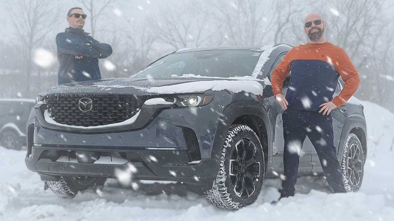 Тест-драйв и обзор характеристик Mazda CX-50 Meridian Edition AWD Snowstorm 2026 года