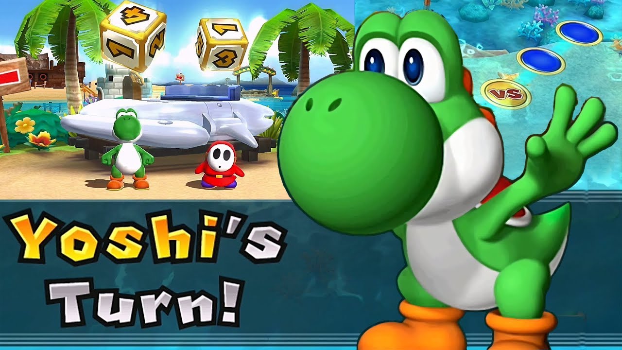 Mario Party 9 Solo Mode ◆Yoshi Blooper Beach Part 4 #251