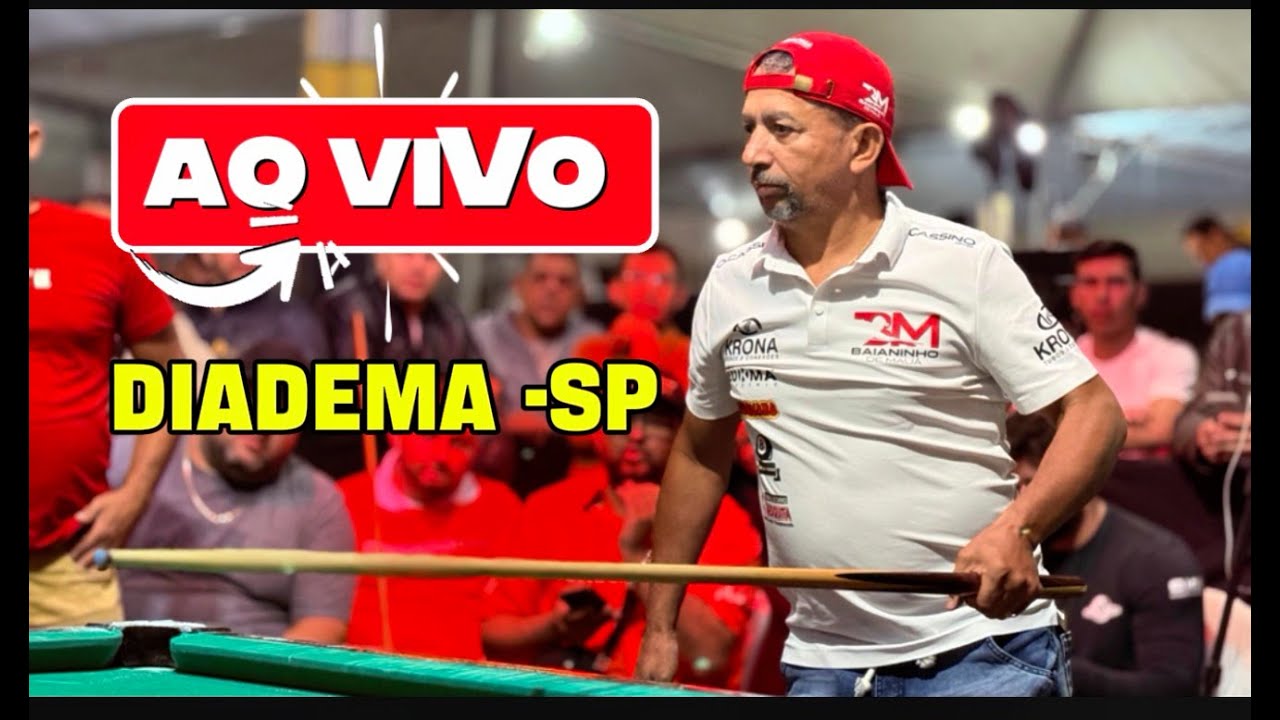 BAIANINHO DE MAUA À JOGOS EM DIADEMA SP#sinucaaovivo