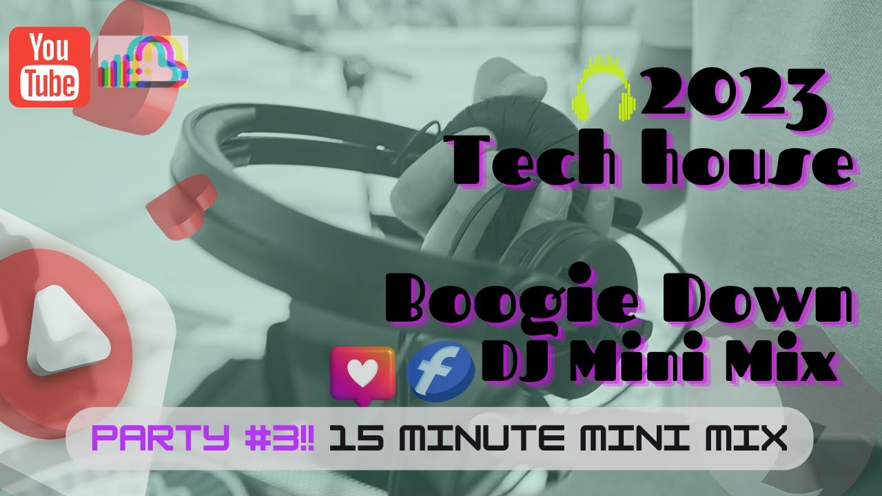 2023 TECH HOUSE DISCOTHEQUE DJ Bundi @Boogiedownmix  |15 minute Mini Mix #techhousedj #partymusic