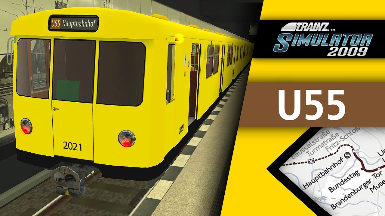 Im DE zum Brandenburger Tor | U-Bahn Berlin | TS2009 | JM Simulation