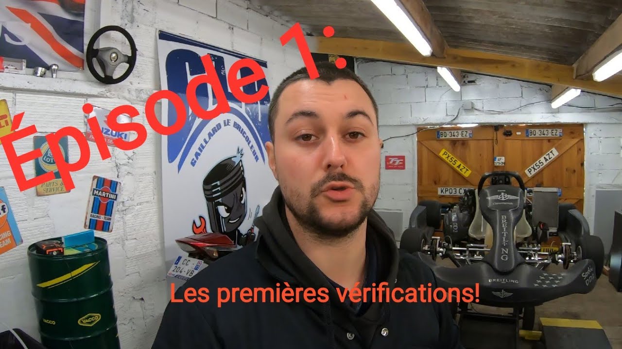 Rénovation du kart épisode 1!👌Les premières vérifications!😜 il nous a menti! 🧐🤔