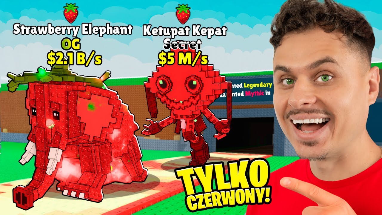From ZERO to BILLION, but only RED Brainrots!