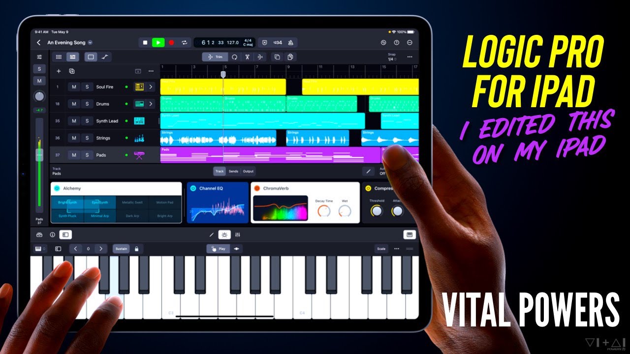 Recording Vocals LIVE on Logic Pro for iPad | SELLING MY MAC?