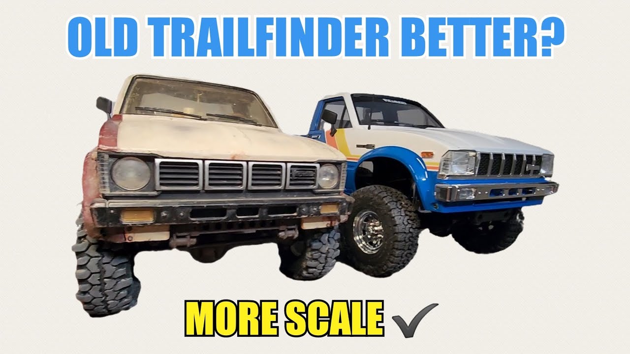 Распаковка пикапа Toyota RC4WD Trailfinder 2 1982 года выпуска — Обзор — Сравнение со старым Trai...