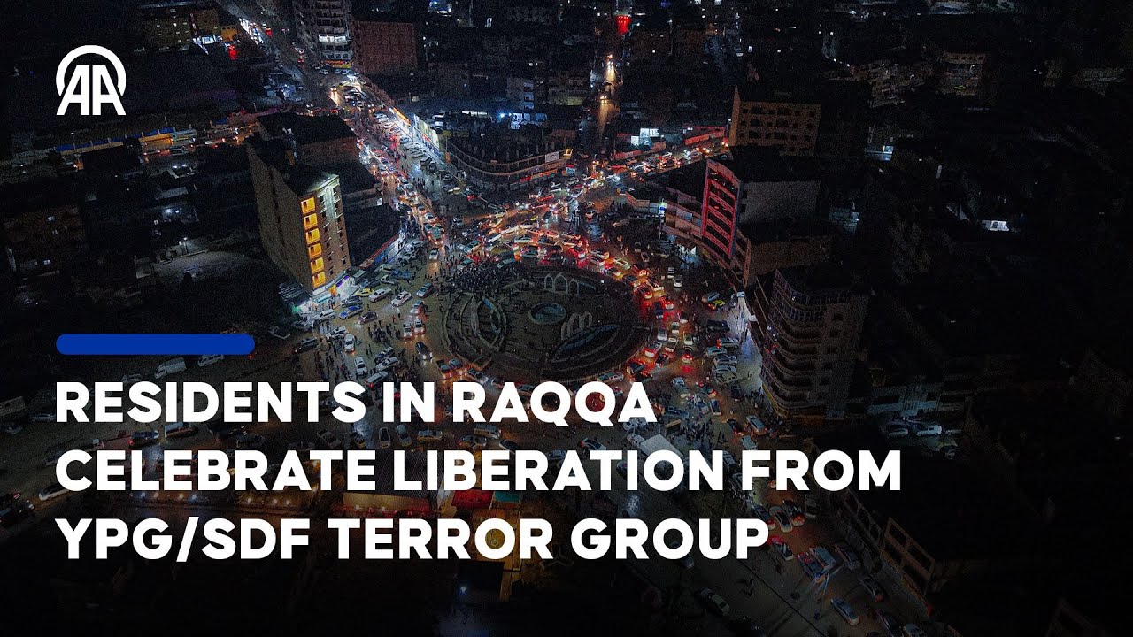 Residents in Syria’s Raqqa celebrate liberation from YPG/SDF terror group