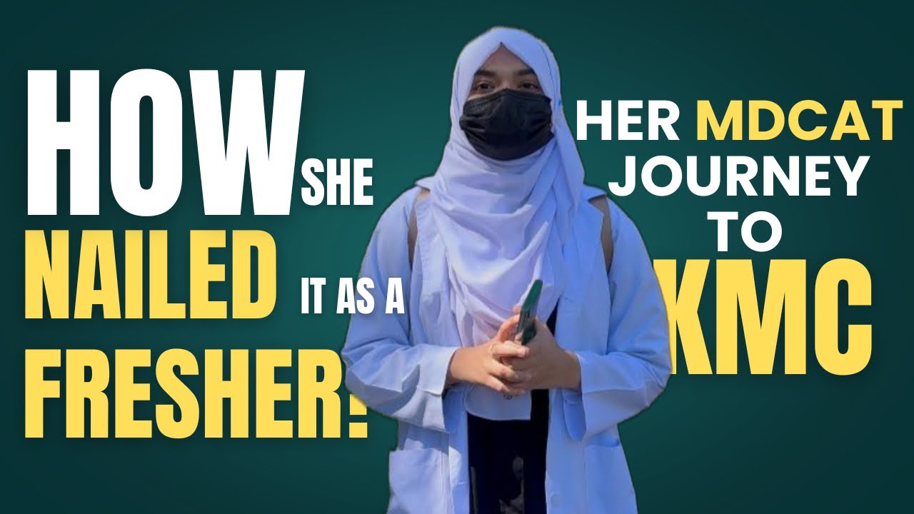 How she nailed it as a freasher| How to ace mdcat in first attempt | FAQ about mdcat #mdcat #mbbs