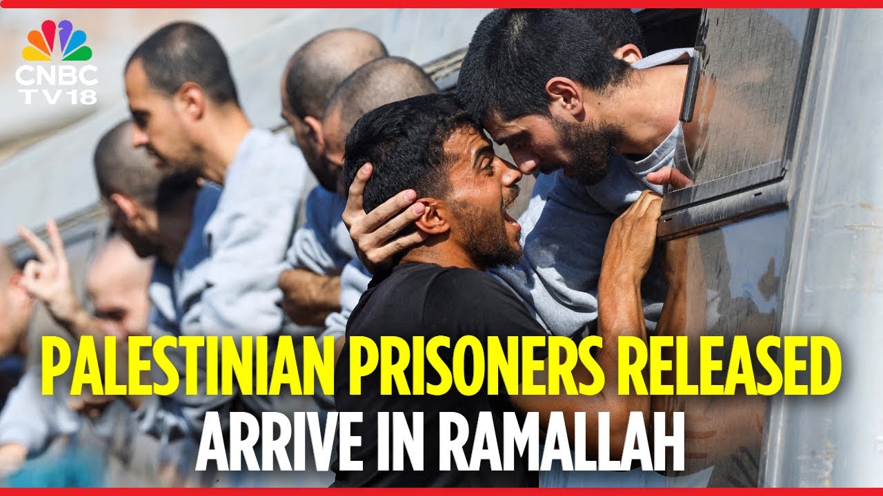 WATCH: Palestinian Prisoners Released From Israeli Detention Arrive in Khan Younis, Ramallah | N18G