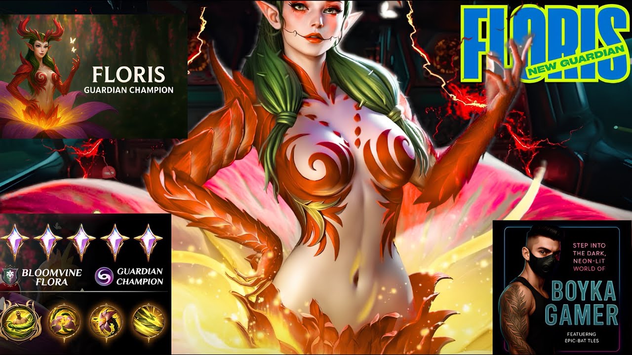 Bloodline: Heroes of Lithas | NEW Guardian Floris 🌟 Full Skills & Traits Breakdown