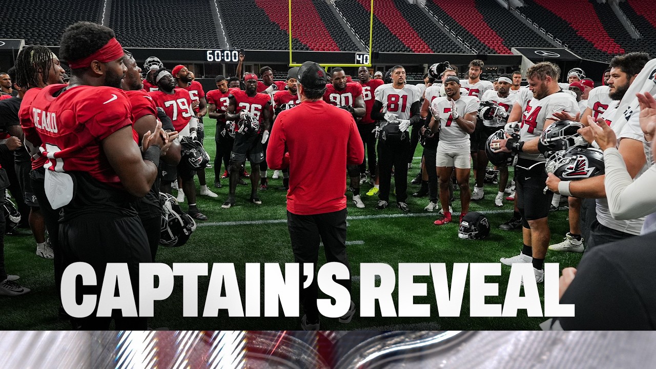Head Coach Kevin Stefanski Announces the 2026 Atlanta Falcons Team Captains | NFL