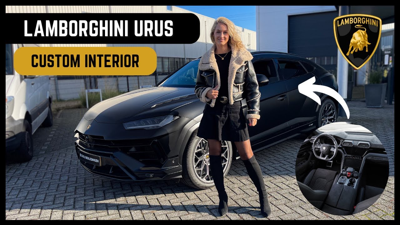 Unieke All-Black Lamborghini Urus | Luxe Alcantara & Nappa