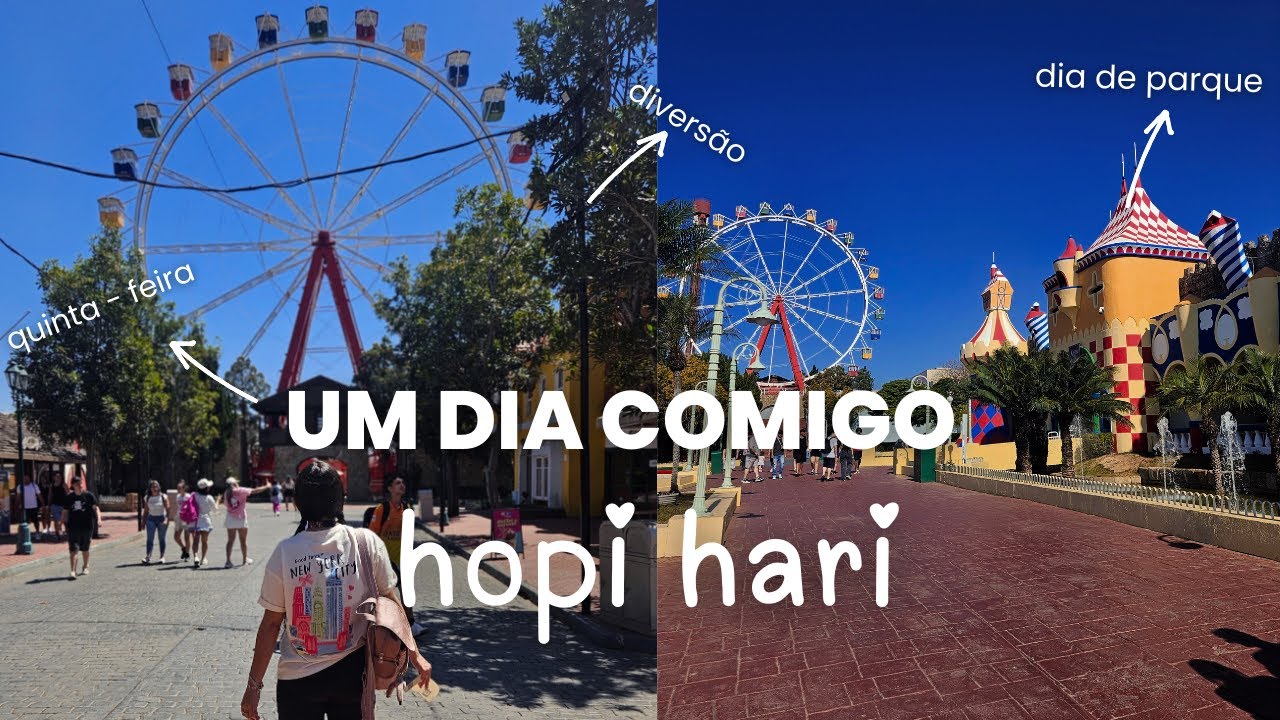 VLOG NO HOPI HARI - UM DIA COMIGO | BRUNA MELO