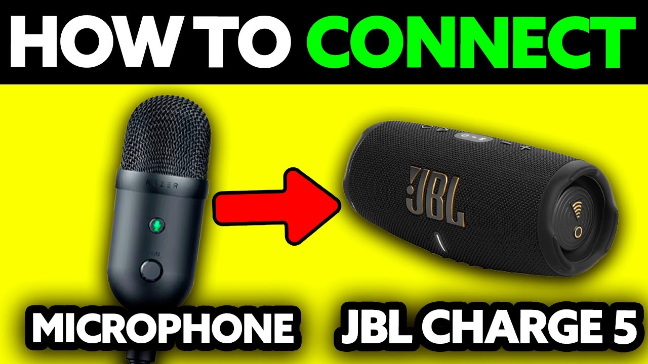 How To Connect Microphone to JBL Charge 5 (2025) - Step by Step