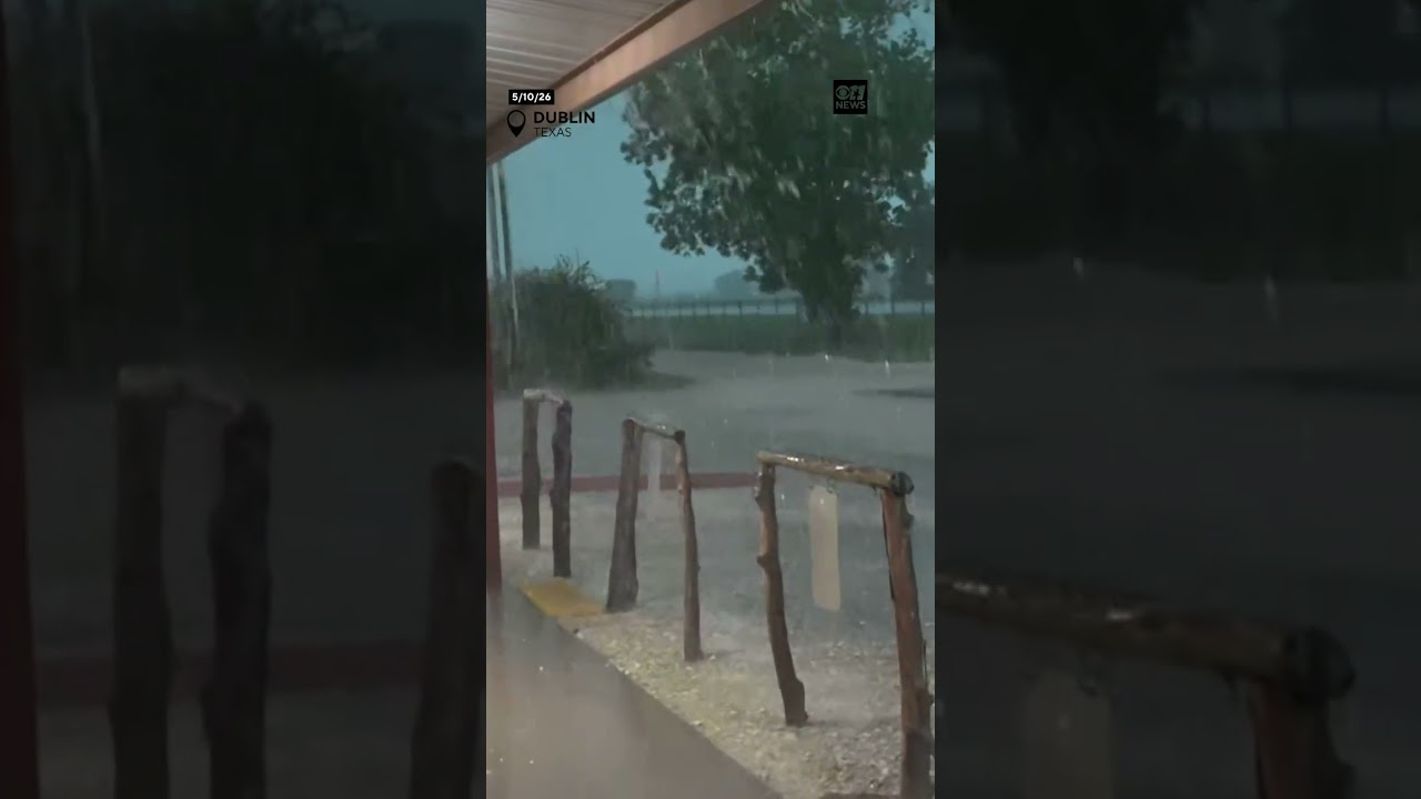 Severe weather moves through North Texas