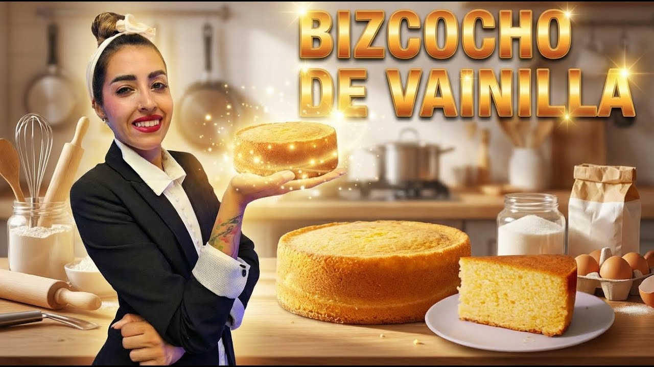 El Secreto del BIZCOCHO DE VAINILLA Más Jugoso