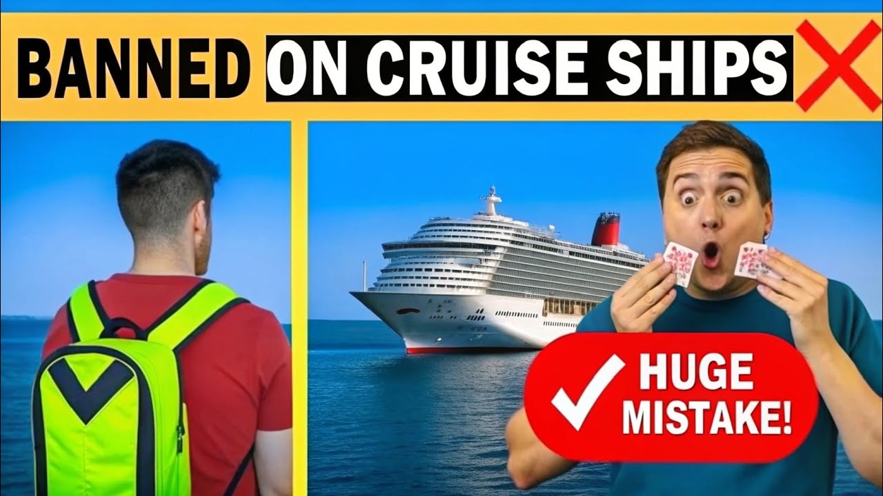 11 SHOCKING Things That Are BANNED on Cruise Ships in 2025