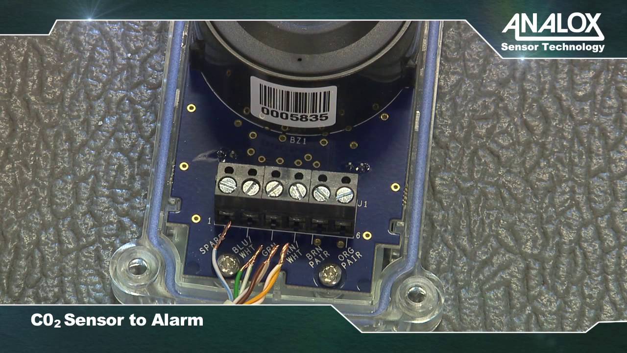 How to install and service the Analox Ax60 carbon dioxide detector (hardwired)