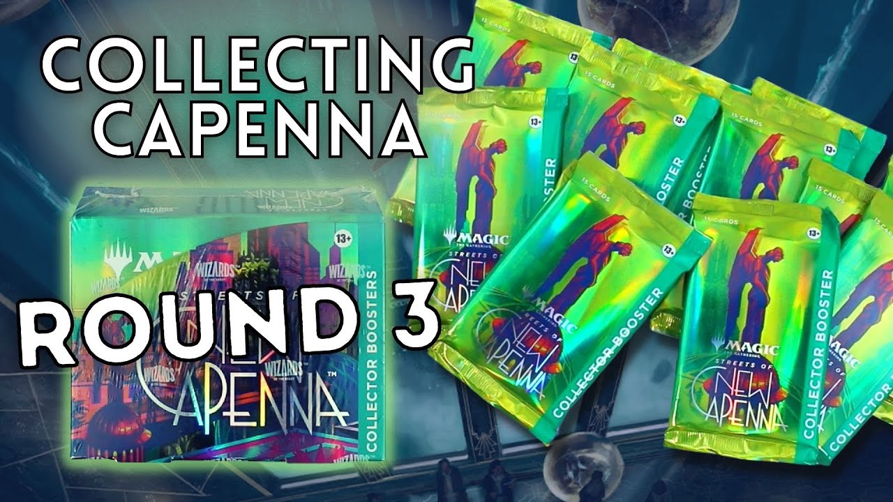 Collecting Capenna Round 3 | MTG Streets of New Capenna Collector Booster Box Opening Unboxing