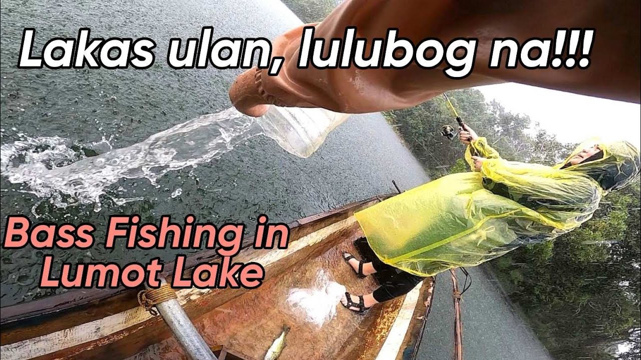 Lulubog ang bangka! Bass Fishing at Lumot Lake, Cavinti, Laguna