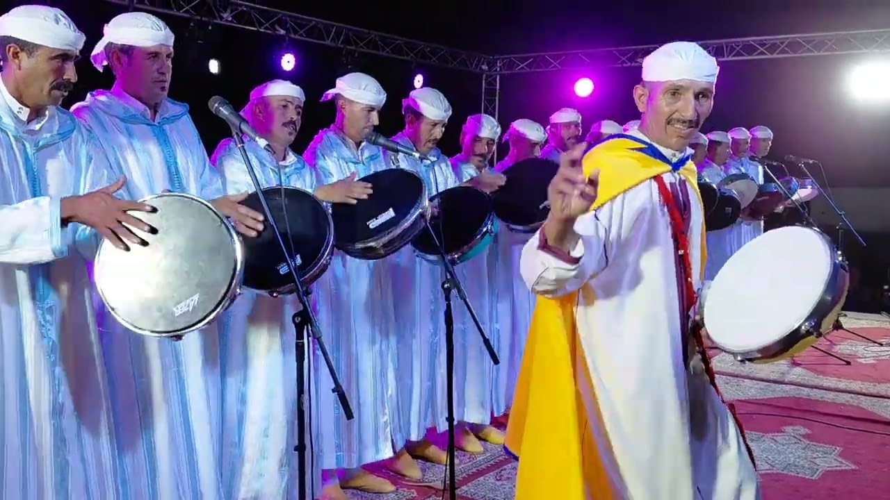 احيدوس مجموعة بويوسف عمار ايت حرز الله الحاجب من مهرجان سوق الكور بآيت بوبيدمان