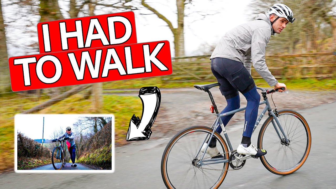I cycled the entire length of Wales, on a FIXED GEAR Bicycle.