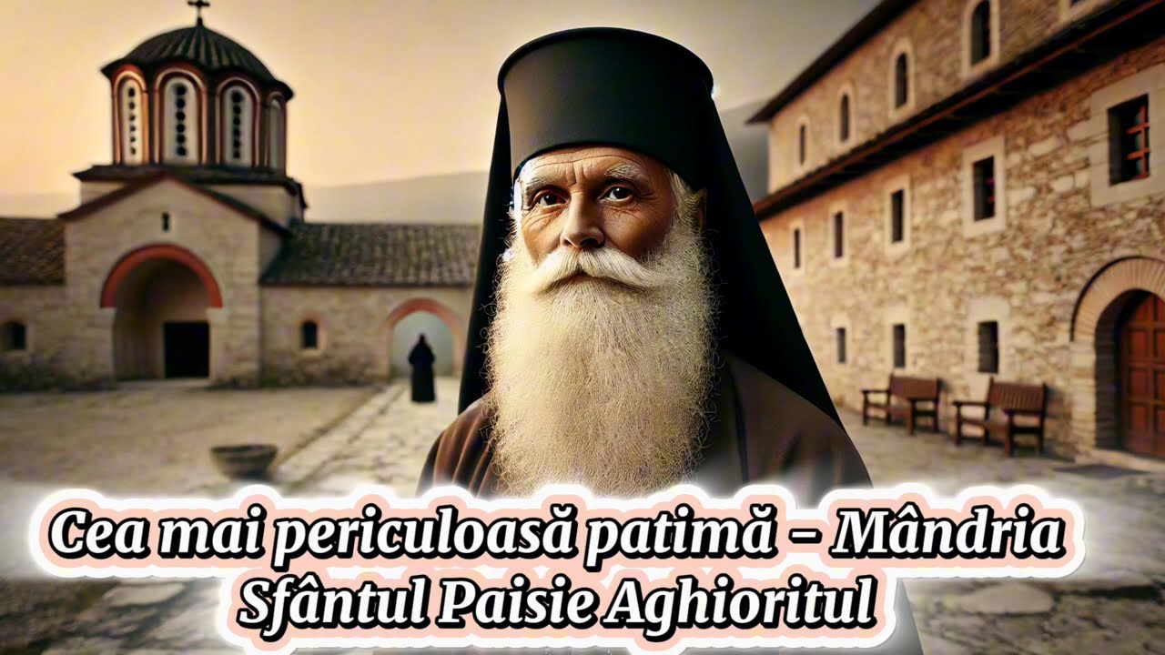Mândria – Cea Mai Periculoasă Patimă | Sfântul Paisie Aghioritul Ne Arată Cum Să O Biruim!