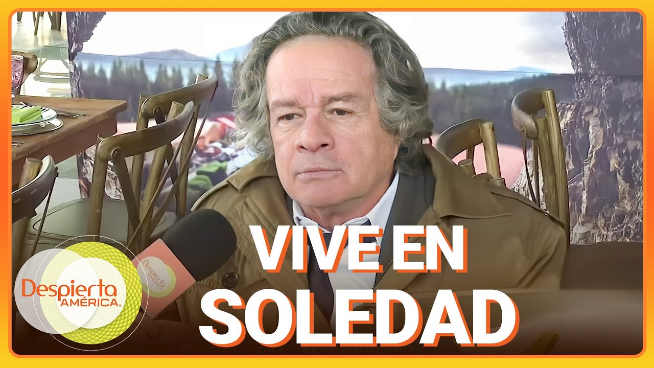 Alejandro Camacho confiesa cómo se siente al vivir solo | Despierta América | Hoy | 22 de dic