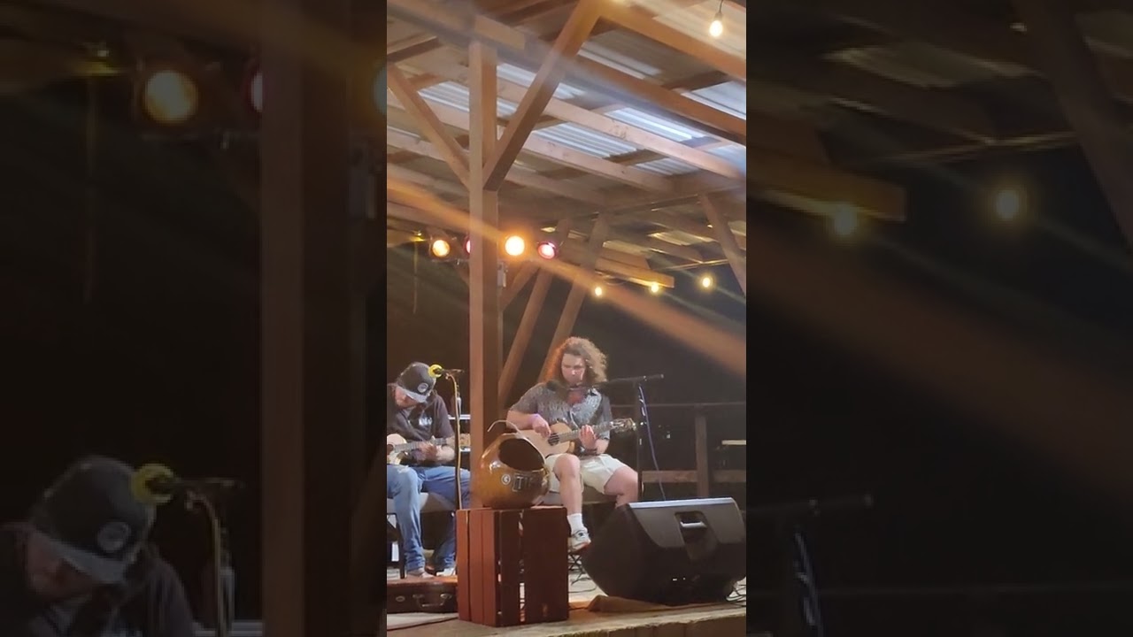 Justin Corgan playing U Bass with Kanekoa grateful dead song